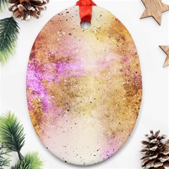 Golden Paint Ornament (oval) by goljakoff