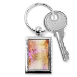 Golden paint Key Chain (Rectangle) Front