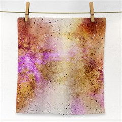 Golden Paint Face Towel by goljakoff