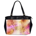 Golden paint Oversize Office Handbag (2 Sides) Front