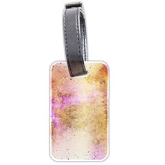 Golden Paint Luggage Tag (two Sides) by goljakoff