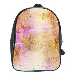 Golden Paint School Bag (xl) by goljakoff