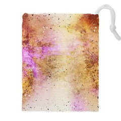 Golden Paint Drawstring Pouch (5xl) by goljakoff