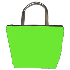 Bright Green Bucket Bag