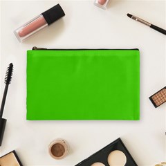 Bright Green Cosmetic Bag (medium) by FabChoice