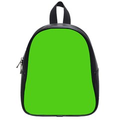 Bright Green School Bag (Small)