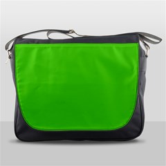 Bright Green Messenger Bag