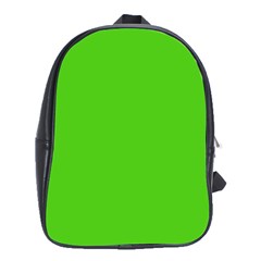 Bright Green School Bag (xl) by FabChoice