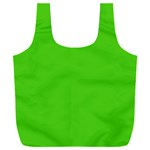 Bright Green Full Print Recycle Bag (XXL) Front