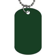 Eden Green Dog Tag (one Side) by FabChoice