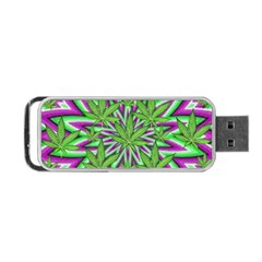 Purple, White, Green, Marijuana, Leaves, Cbdoilprincess  5de76707-e767-40d0-a70d-e7c36407f0a3 Portable Usb Flash (two Sides) by CBDOilPrincess1