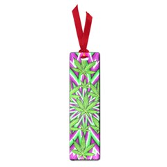 Purple, White, Green, Marijuana, Leaves, Cbdoilprincess  5de76707-e767-40d0-a70d-e7c36407f0a3 Small Book Marks by CBDOilPrincess1