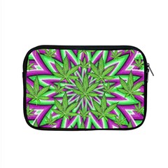 Purple, White, Green, Marijuana, Leaves, Cbdoilprincess  5de76707-e767-40d0-a70d-e7c36407f0a3 Apple Macbook Pro 15  Zipper Case by CBDOilPrincess1