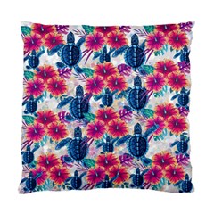 Tropical Flowers Turtles Cbdoilprincess 9a8efa63-1b6b-4226-a85c-858859e581d8 Standard Cushion Case (two Sides)