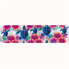 Tropical Flowers Turtles Cbdoilprincess 9a8efa63-1b6b-4226-a85c-858859e581d8 Large Bar Mats by CBDOilPrincess1