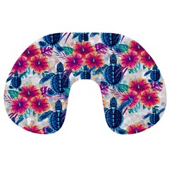 Tropical Flowers Turtles Cbdoilprincess 9a8efa63-1b6b-4226-a85c-858859e581d8 Travel Neck Pillow