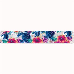 Tropical Flowers Turtles Cbdoilprincess 9a8efa63-1b6b-4226-a85c-858859e581d8 Small Bar Mats by CBDOilPrincess1