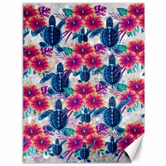 Tropical Flowers Turtles Cbdoilprincess 9a8efa63-1b6b-4226-a85c-858859e581d8 Canvas 36  X 48 