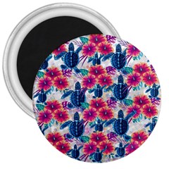 Tropical Flowers Turtles Cbdoilprincess 9a8efa63-1b6b-4226-a85c-858859e581d8 3  Magnets by CBDOilPrincess1