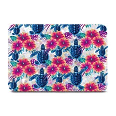 Tropical Flowers Turtles Cbdoilprincess 9a8efa63-1b6b-4226-a85c-858859e581d8 Plate Mats by CBDOilPrincess1