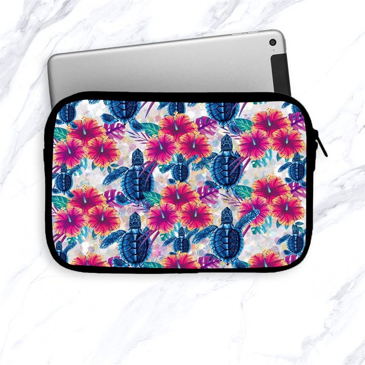 Tropical Flowers Turtles CBDOilPrincess 9a8efa63-1b6b-4226-a85c-858859e581d8 Apple iPad Mini Zipper Cases