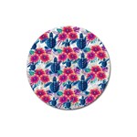 Tropical Flowers Turtles CBDOilPrincess 9a8efa63-1b6b-4226-a85c-858859e581d8 Magnet 3  (Round) Front