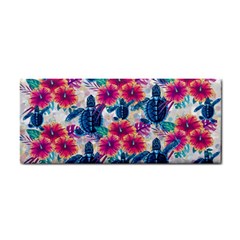 Tropical Flowers Turtles Cbdoilprincess 9a8efa63-1b6b-4226-a85c-858859e581d8 Hand Towel by CBDOilPrincess1