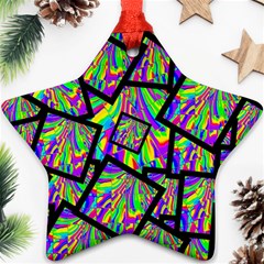 Vibrant Colors Cbdoilprincess 47064993-d0bc-4cda-b403-dc84c3d564a3 Ornament (star) by CBDOilPrincess1