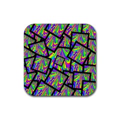 Vibrant Colors Cbdoilprincess 47064993-d0bc-4cda-b403-dc84c3d564a3 Rubber Coaster (square)  by CBDOilPrincess1