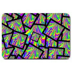 Vibrant Colors Cbdoilprincess 47064993-d0bc-4cda-b403-dc84c3d564a3 Large Doormat  by CBDOilPrincess1