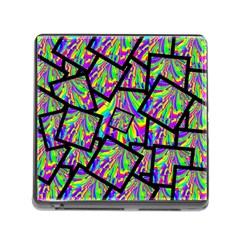 Vibrant Colors Cbdoilprincess 47064993-d0bc-4cda-b403-dc84c3d564a3 Memory Card Reader (square 5 Slot) by CBDOilPrincess1