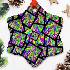 Vibrant Colors Cbdoilprincess 47064993-d0bc-4cda-b403-dc84c3d564a3 Snowflake Ornament (two Sides) by CBDOilPrincess1