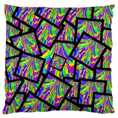 Vibrant Colors Cbdoilprincess 47064993-d0bc-4cda-b403-dc84c3d564a3 Large Flano Cushion Case (one Side) by CBDOilPrincess1