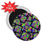 Vibrant Colors CBDOilPrincess 47064993-d0bc-4cda-b403-dc84c3d564a3 2.25  Magnets (10 pack)  Front