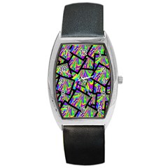 Vibrant Colors Cbdoilprincess 47064993-d0bc-4cda-b403-dc84c3d564a3 Barrel Style Metal Watch