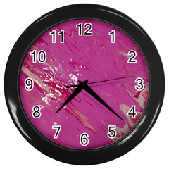 My Pour Cup Painting 1 Cbdoilprincess B85ce3ba-6b55-4b89-b882-d6eeb79129ac Wall Clock (black) by CBDOilPrincess1