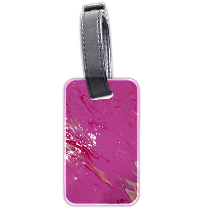 My Pour Cup Painting 1 CBDOilPrincess B85ce3ba-6b55-4b89-b882-d6eeb79129ac Luggage Tag (two sides)