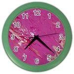 My Pour Cup Painting 1 CBDOilPrincess B85ce3ba-6b55-4b89-b882-d6eeb79129ac Color Wall Clock Front