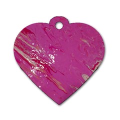 My Pour Cup Painting 1 Cbdoilprincess B85ce3ba-6b55-4b89-b882-d6eeb79129ac Dog Tag Heart (one Side) by CBDOilPrincess1