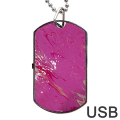 My Pour Cup Painting 1 Cbdoilprincess B85ce3ba-6b55-4b89-b882-d6eeb79129ac Dog Tag Usb Flash (one Side) by CBDOilPrincess1