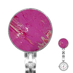 My Pour Cup Painting 1 Cbdoilprincess B85ce3ba-6b55-4b89-b882-d6eeb79129ac Stainless Steel Nurses Watch by CBDOilPrincess1