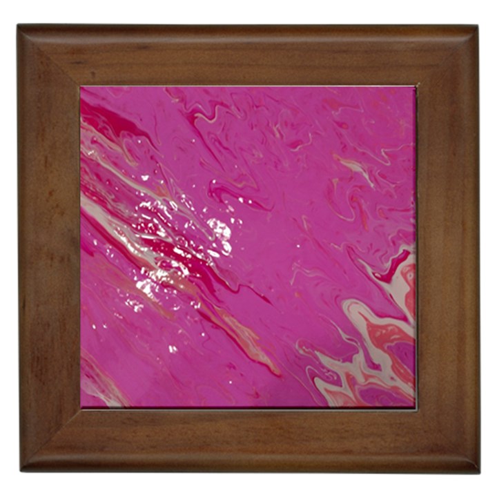 My Pour Cup Painting 1 CBDOilPrincess B85ce3ba-6b55-4b89-b882-d6eeb79129ac Framed Tile