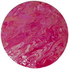 My Pour Cup Painting 2 Cbdoilprincess F1b24a8c-b30b-4ec0-89d7-73574676dccb Wooden Puzzle Round by CBDOilPrincess1