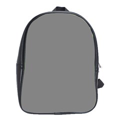 Battleship Grey School Bag (large) by FabChoice