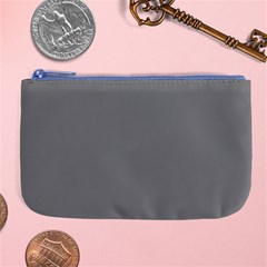 Battleship Grey Large Coin Purse by FabChoice