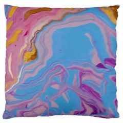 My Pour Cup Painting 7 0 Cbdoilprincess  C149feb1-a8f0-4fc5-9cab-9aea5d60a71c Large Flano Cushion Case (one Side) by CBDOilPrincess1