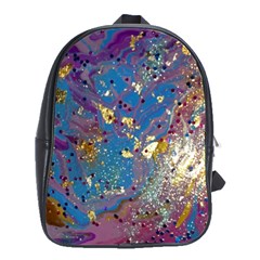 My Pour Cup Painting 7 1 Cbdoilprincess   Df5b0c77-5a26-49cd-826f-75cf5d9c0a00 School Bag (large) by CBDOilPrincess1