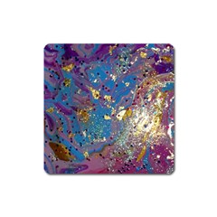 My Pour Cup Painting 7 1 Cbdoilprincess   Df5b0c77-5a26-49cd-826f-75cf5d9c0a00 Square Magnet by CBDOilPrincess1