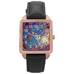 My Pour Cup Painting 7 1 Cbdoilprincess   Df5b0c77-5a26-49cd-826f-75cf5d9c0a00 Rose Gold Leather Watch  by CBDOilPrincess1