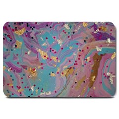 My Pour Cup Painting 7 2 Cbdoilprincess    3e784cd8-e6d8-4a8a-b63e-e3fb6a978394 Large Doormat  by CBDOilPrincess1